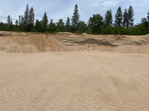 Bank sand haliburton County